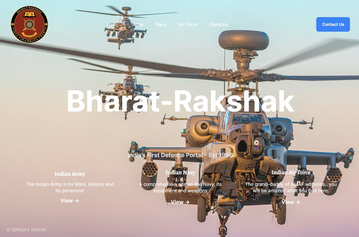 Bharat Rakshak – v2024 – Another Revamp – Bharat-Rakshak.com